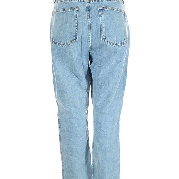 Sezane Light Blue Straight Leg Jeans 100% Cotton 35” - Picture 5 of 12
